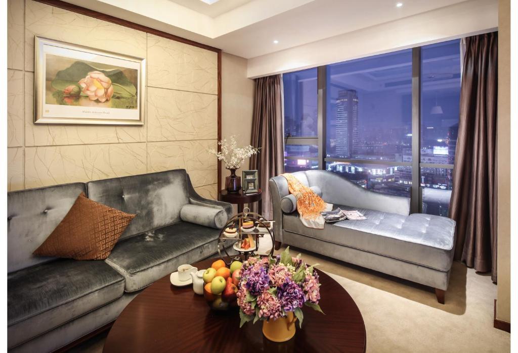 Yousu Hotel & Apartment Tianyi Square Yinyi Global Center Apartment Ningbo Νινγκμπό Δωμάτιο φωτογραφία