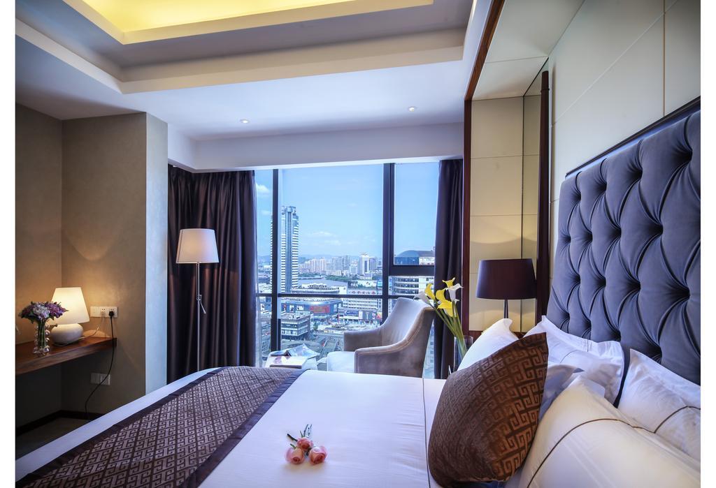 Yousu Hotel & Apartment Tianyi Square Yinyi Global Center Apartment Ningbo Νινγκμπό Εξωτερικό φωτογραφία